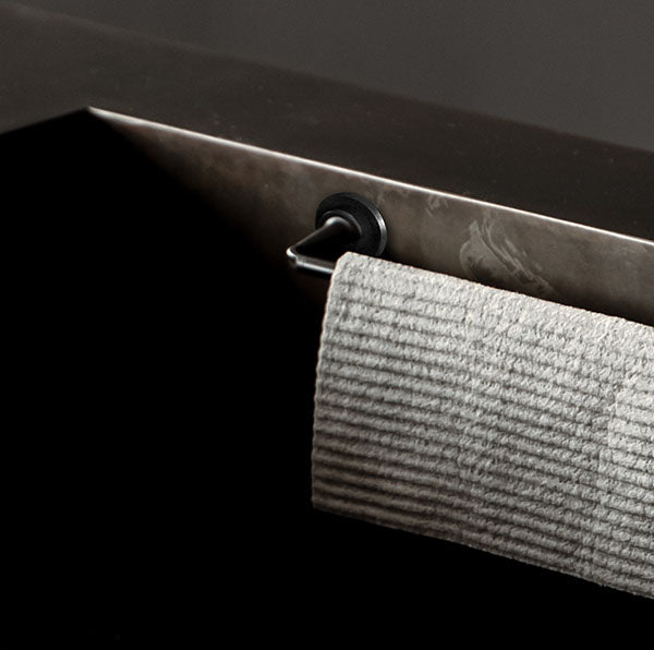 UNIVERSAL- Magnetisk karklud holder | Selvklæb metalplade