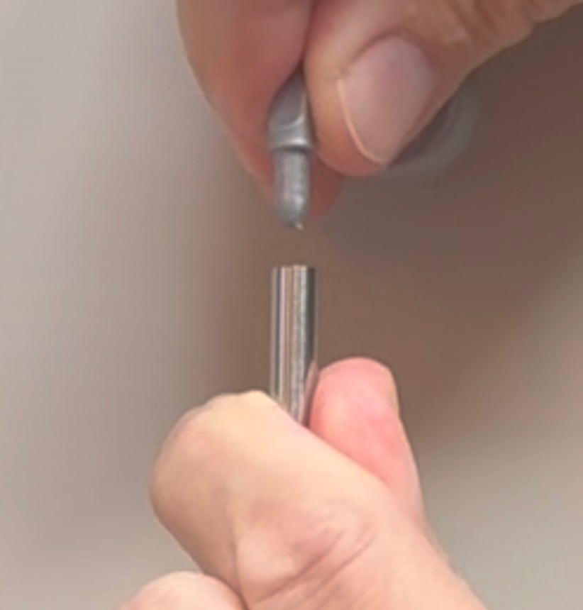 Reservedel.  Hjørnestykke med magnet til magnetisk holder